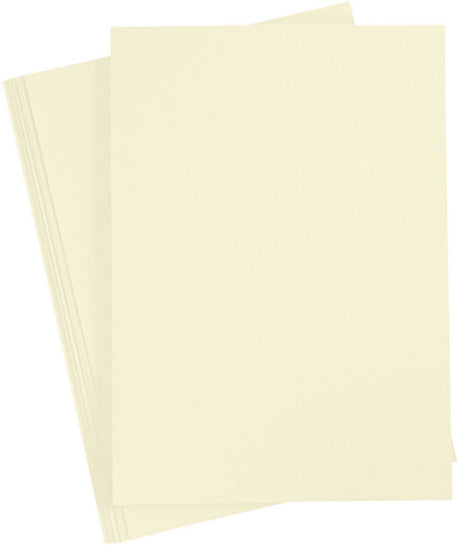 Entreprise créative https: www.ccobby.nl carton-a4-feuille-210x297-mm-210-gr-pastel-jaune-10-feuille-1-boîte