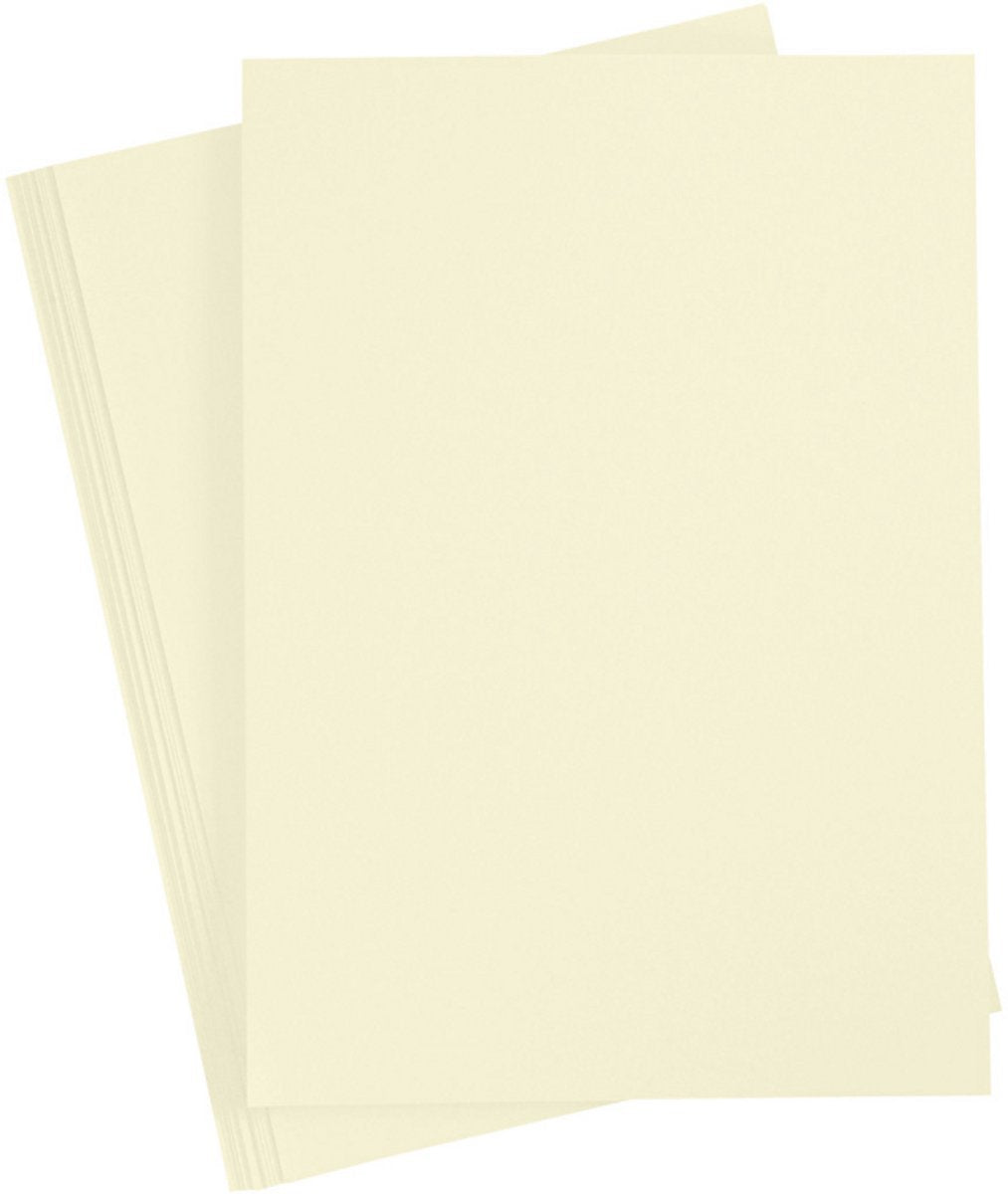 Entreprise créative https: www.ccobby.nl carton-a4-feuille-210x297-mm-210-gr-pastel-jaune-10-feuille-1-boîte