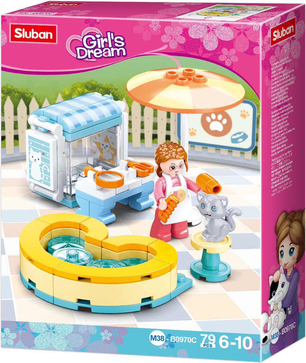 Spa pour chat de rêve pour fille Sluban (m38-b0970c)