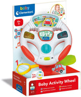 Volant d'activité bébé Clementoni avec ventouse