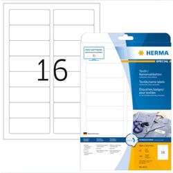 Etiquette porte-nom Herma 4515 88,9x33,8mm blanc
