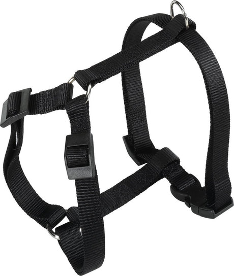 Harnais pour chien Ferplast Champion Harness - nylon - noir - xl - tour de cou : 52-80 cm - tour de poitrine : 60-98 cm (veuillez mesurer avant de commander)
