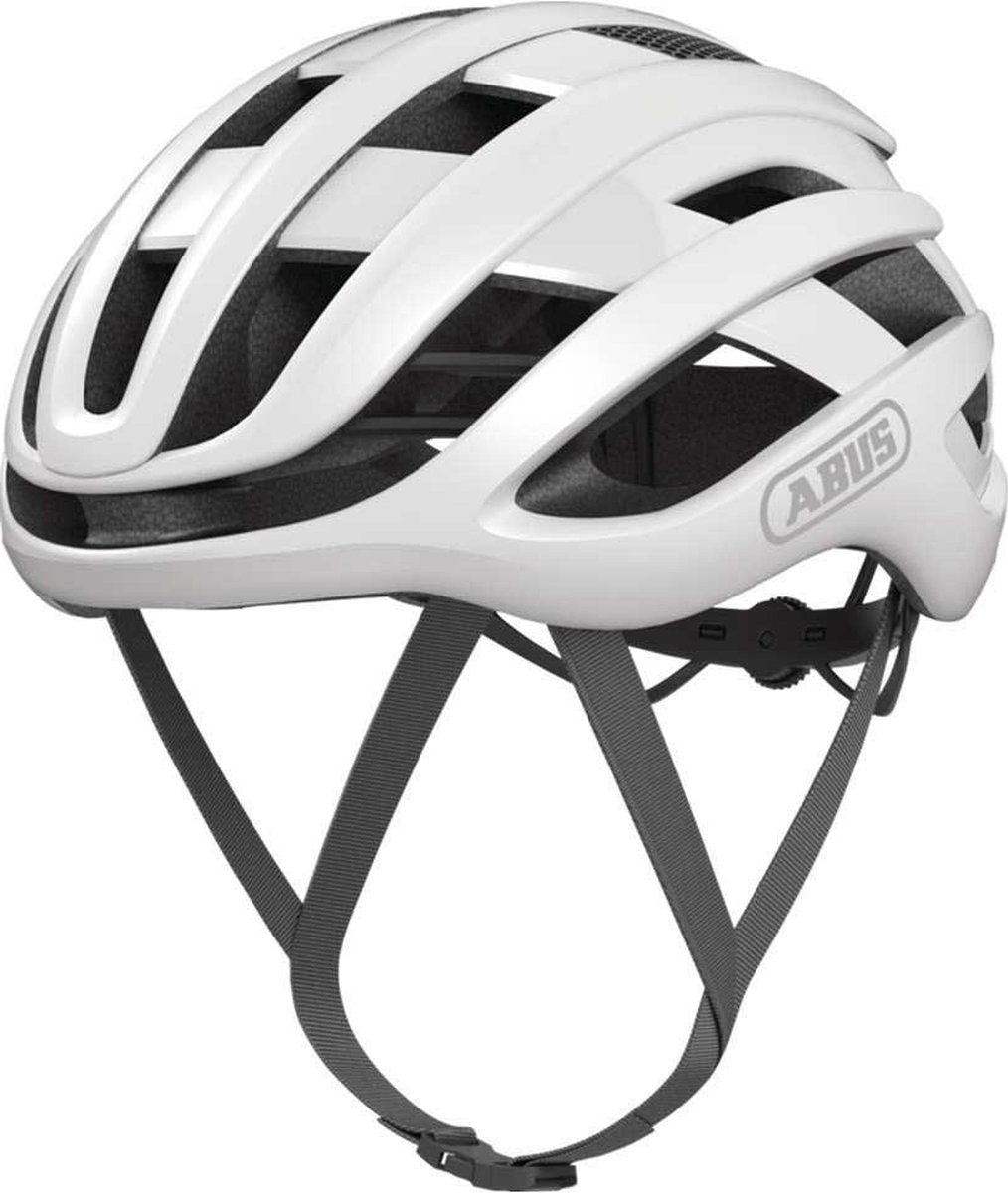 ABUS CASHET Airbreaker Polar Wit Matt S 51-55cm