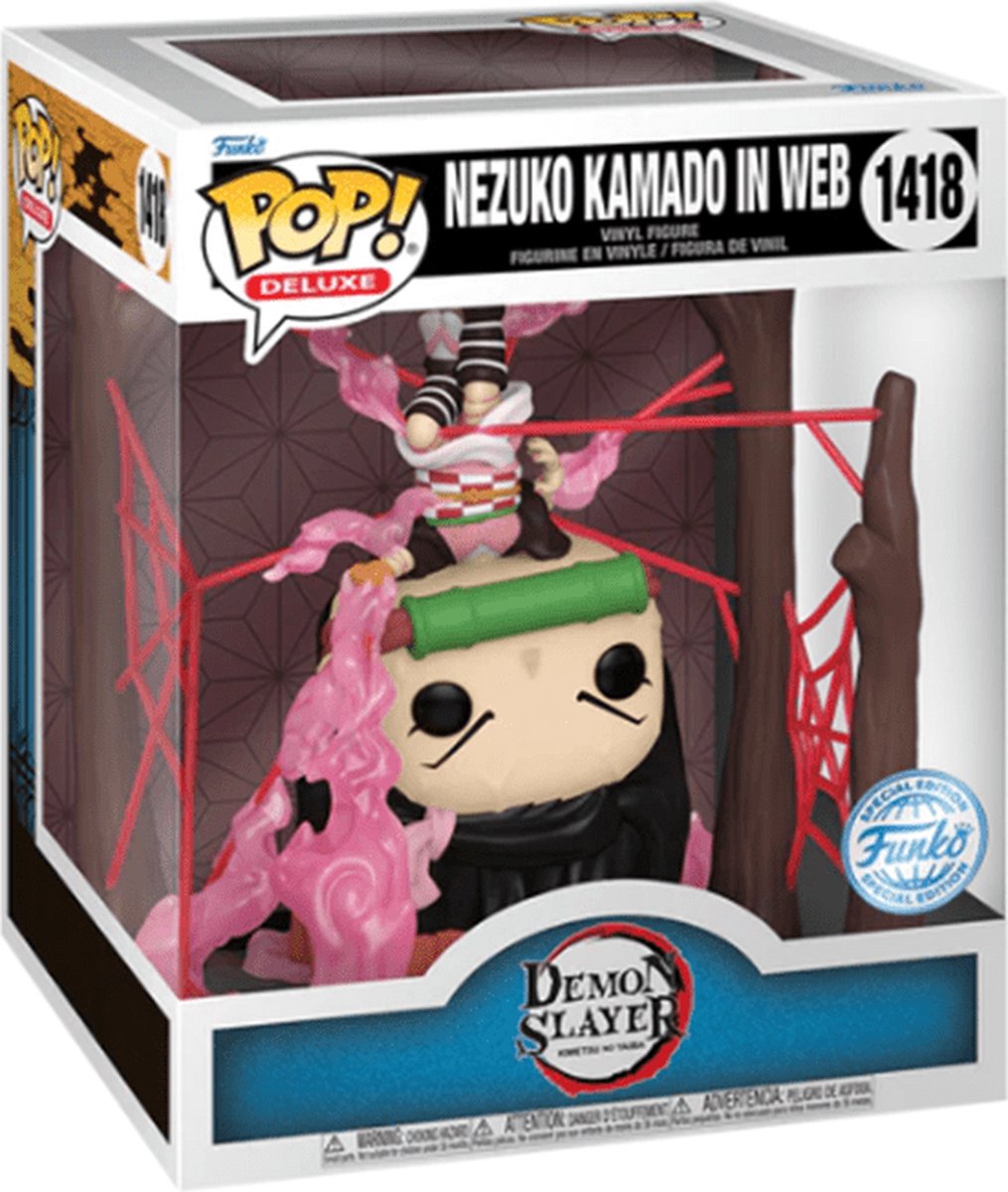 Funko-pop ! tueur de démons - nezuko en exclusivité web #1418