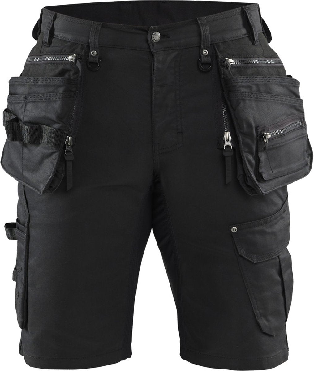 Blåkläder blaklader short denim stretch x1900 1992-1141 - noir noir - c44