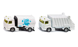 Camion poubelle balayeuse Siku 1:87