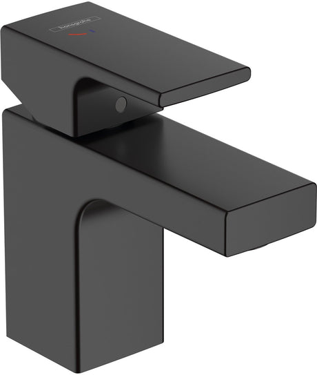 Forme vernis Hansgrohe - mitigeur de lavabo - commande monocommande - démarrage à froid à économie d'énergie - avec vidage - taille 70 mm - noir mat