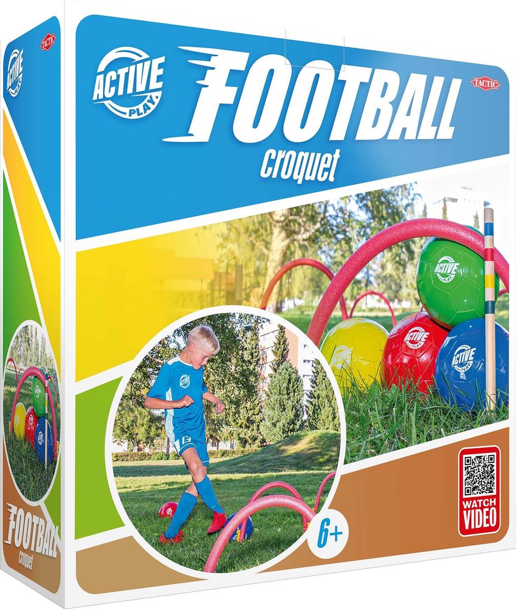 Jeu de croquet de football tactique