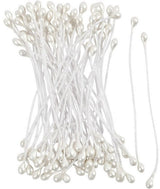 Creativ company cc étamines de fleurs 6 cm blanches 100 pièces