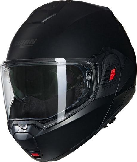 Nolan n120-1 classico 302 m casque système modulaire noir mat casque de moto