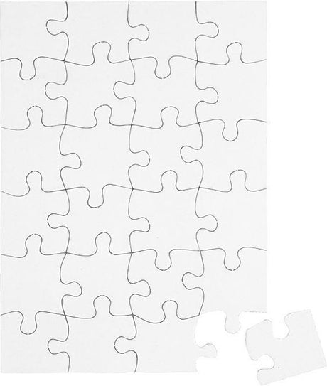 Société créative https : www.ccobby.nl puzzle-size-15x21-cm-white-24-parts-16-piece-1-box