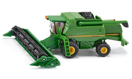 Siku 1876, moissonneuse-batteuse John Deere T670i, 1:87, métal plastique, vert, plateau de coupe mobile et amovible