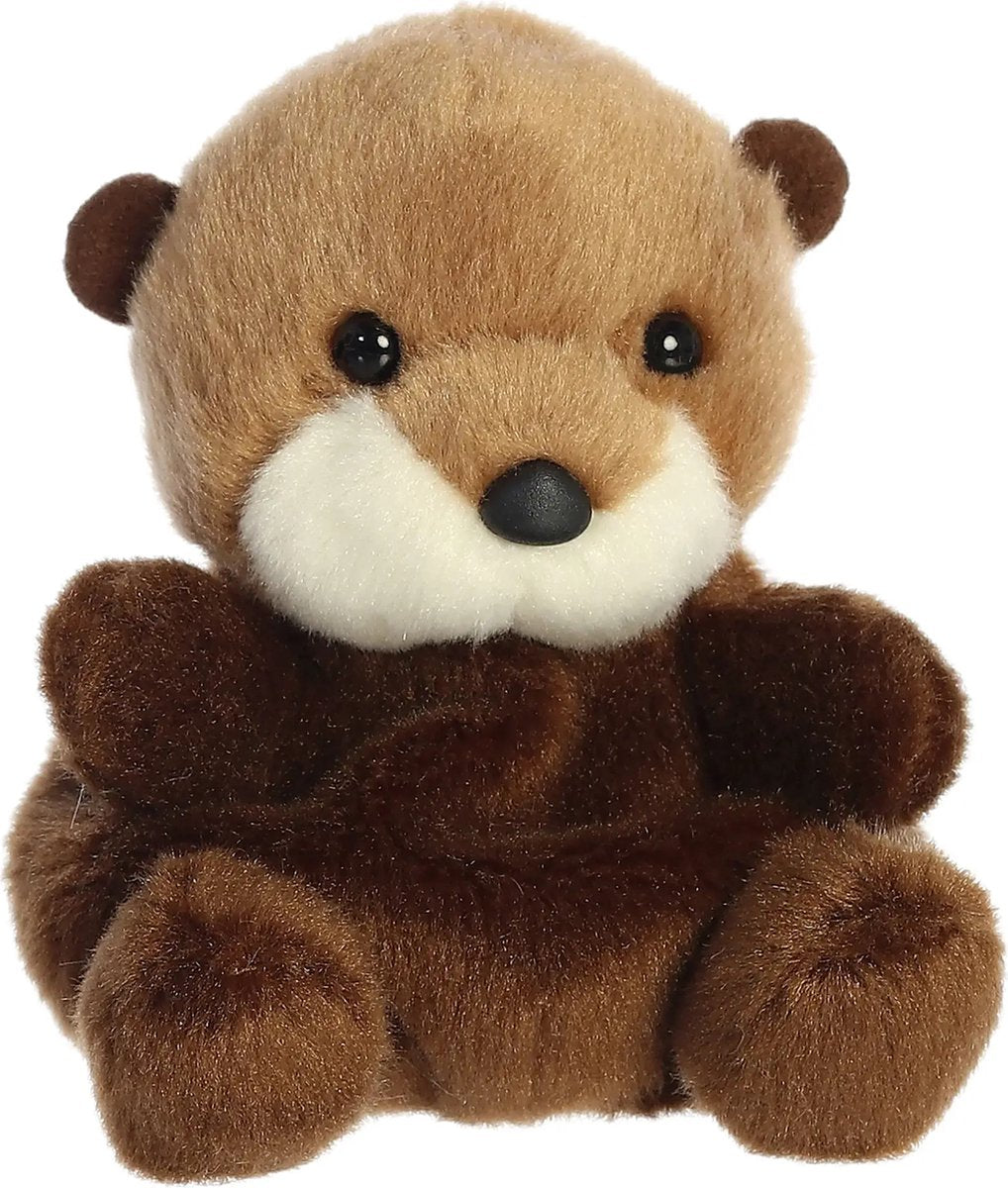 Série Aurora Palm Pals - peluche Wydra - 12 cm - marron - doux
