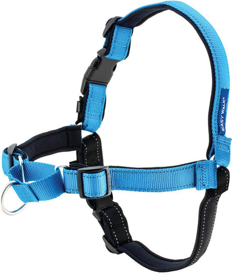 Harnais Petsafe easy walk deluxe - harnais pour chien - bleu - m l