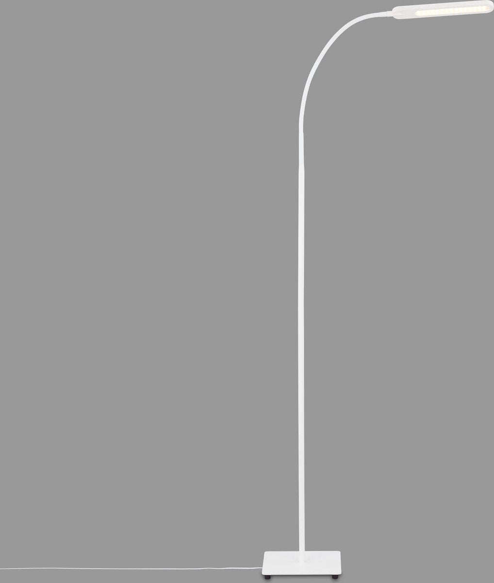 Briloner ervo - lampadaire LED - dimmable - avec CCT - lampadaire blanc - 8w - 600lm - 183cm