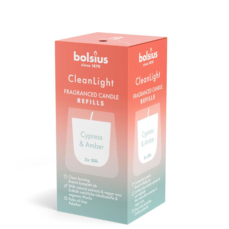 Recharge de parfum Bolsius Clean Light 2 pcs.