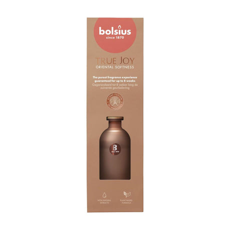 Diffuseur d'arômes Bolsius 80 ml vraie joie douceur orientale | 2 pièces