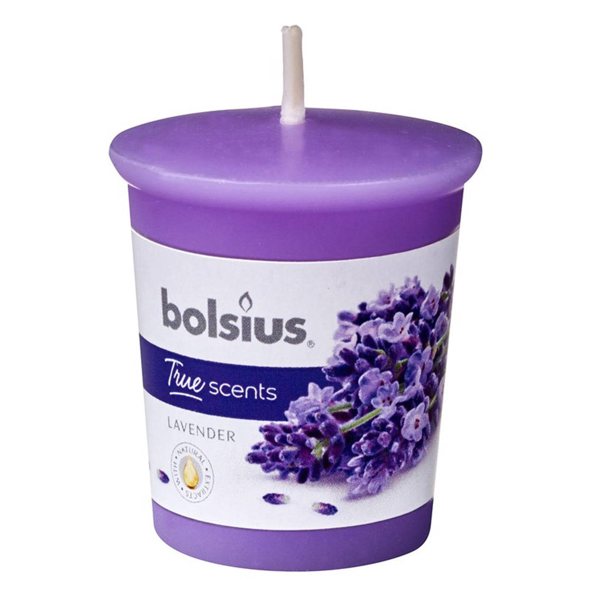 Bolsius votif 53 45 rond lavande 12 pcs