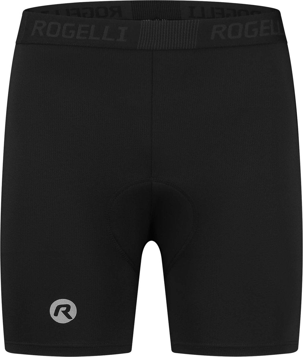 Rogelli fietsonderbroek heren - met zeem - zwart - m
