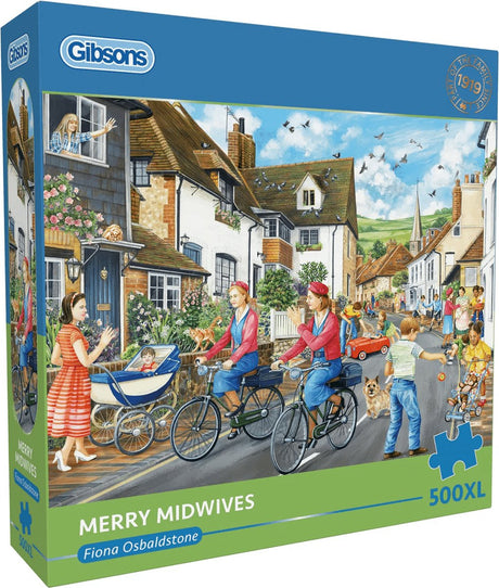 Gibsons - joyeuses sages-femmes (par fiona osbaldstone) - 500xl pièces 68×49cm (l×h) - puzzle pour adultes