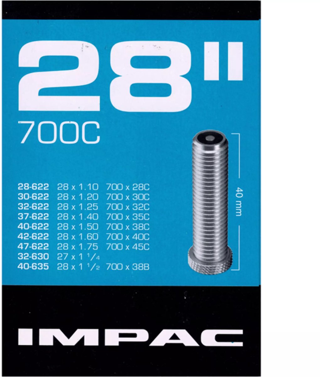 Tube intérieur impac 28 pouces (28 47-622-635) AV 40 mm