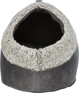 Trixie lit pour chat igloo calida réfléchissant la chaleur gris-blanc noir