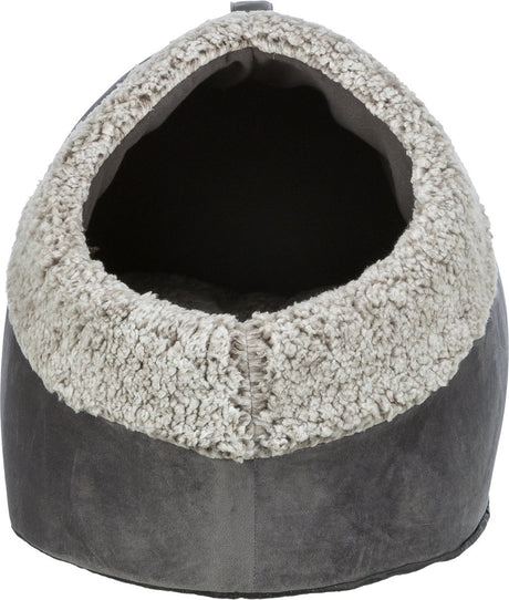 Trixie lit pour chat igloo calida réfléchissant la chaleur gris-blanc noir