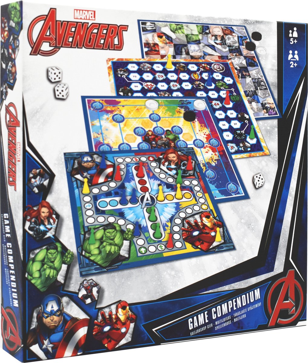 Boîte de jeu Marvel