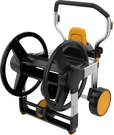 Fiskars enrouleur de tuyau manuel xl avec roues | excl. tuyau d'arrosage – 1062257