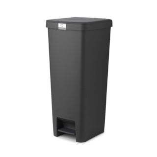 Poubelle Brabantia stepup - 40 l - gris foncé