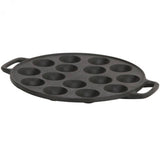 Poêle à crêpes de cuisine impériale No Brand - fonte - ø25 cm