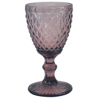 Verre à vin Diamond 20cl violet | 6 pièces