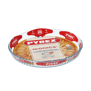 Moule à gâteau en Pyrex rond, 31 cm - | cuire au four