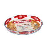 Moule à gâteau en Pyrex rond, 31 cm - | cuire au four