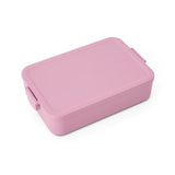 Brabantia make take bento lunch box boîte à pain - avec boîte à bento - grande - plastique - rose lilas