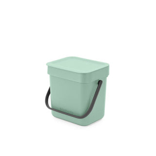 Brabantia sort go poubelle de comptoir - 3 litres - vert jade