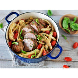 Casserole Bk bordeaux ø28 cm bleu roi