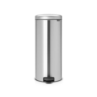 Poubelle Brabantia newicon - 30 litres - acier mat résistant aux empreintes digitales