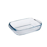 Pyrex - bol Cook Store rectangulaire avec couvercle 1,6 litre - verre - transparent