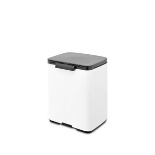 Brabantia bo poubelle - 7 litres - salle de bain - blanc