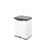 Brabantia bo poubelle - 7 litres - salle de bain - blanc