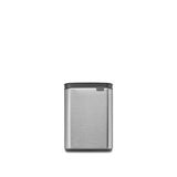 Poubelle Brabantia bo - 4 litres - salle de bain - acier mat résistant aux empreintes digitales
