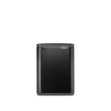 Poubelle Brabantia bo - 7 litres - salle de bain - noir mat