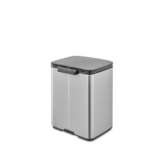 Poubelle Brabantia bo - 7 litres - salle de bain - acier mat résistant aux empreintes digitales