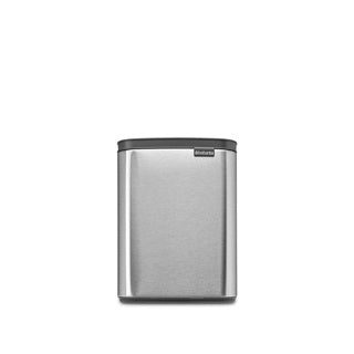 Poubelle Brabantia bo - 7 litres - salle de bain - acier mat résistant aux empreintes digitales