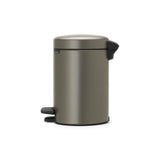 Brabantia poubelle à pédale newicon 3l platine