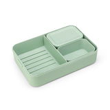 Brabantia bento boîte à lunch faire prendre grand vert jade | 2 pièces