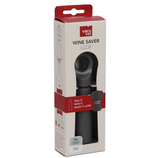Vacuvin vacu vin - boucle économiseur de vin - graphite