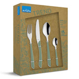 Amefa set de couverts éclat 24 pièces vert