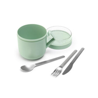 Tasse à soupe Brabantia faire prendre vert jade | 2 pièces